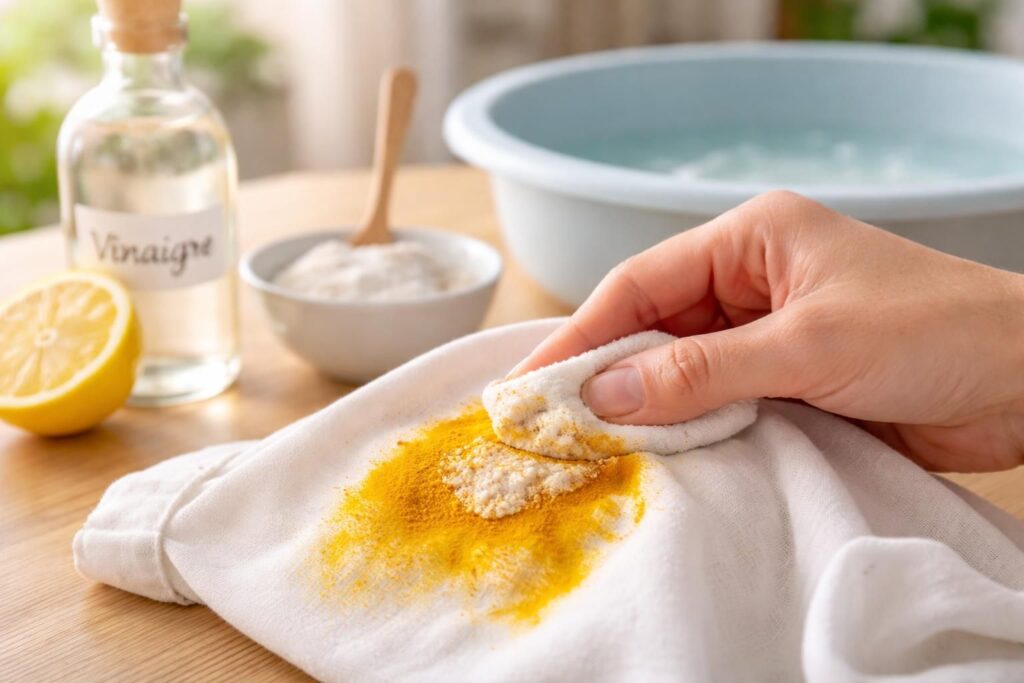 découvrez comment enlever efficacement une tache de curcuma sur un vêtement grâce à nos astuces simples et rapides pour retrouver des habits impeccables.
